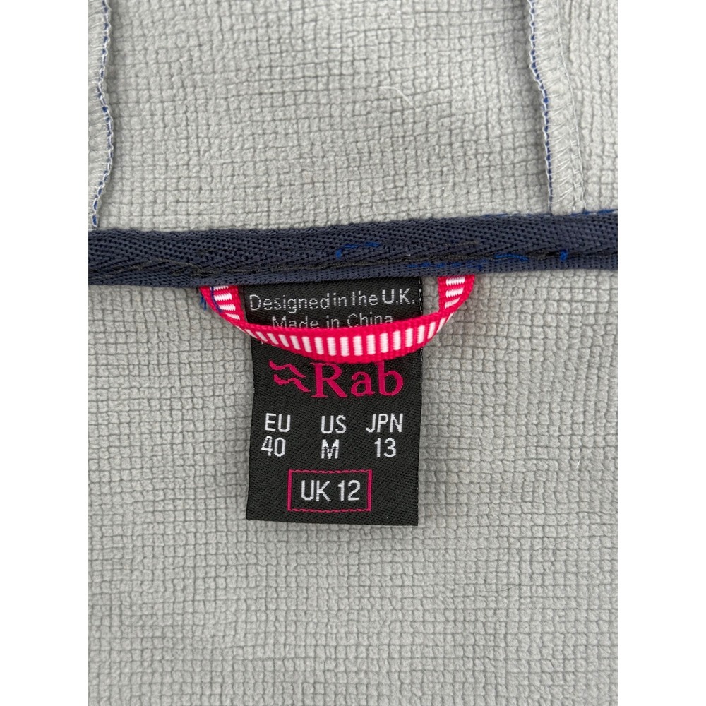 Rab Helios Jacket Women's M Blue‎ Hooded Softshell Lightweight Outdoor - Picture 6 of 11